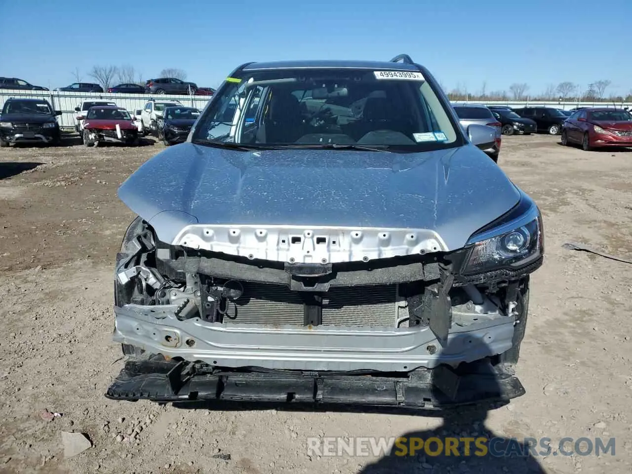 5 Photograph of a damaged car JF2SKAJC7LH605724 SUBARU FORESTER 2020