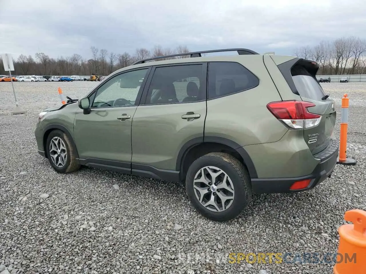 2 Photograph of a damaged car JF2SKAJC8LH420680 SUBARU FORESTER 2020