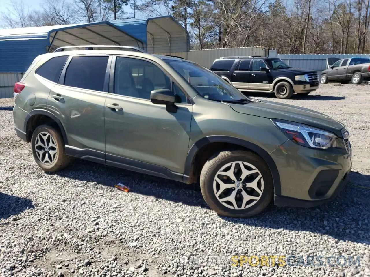 4 Photograph of a damaged car JF2SKAJC8LH606980 SUBARU FORESTER 2020