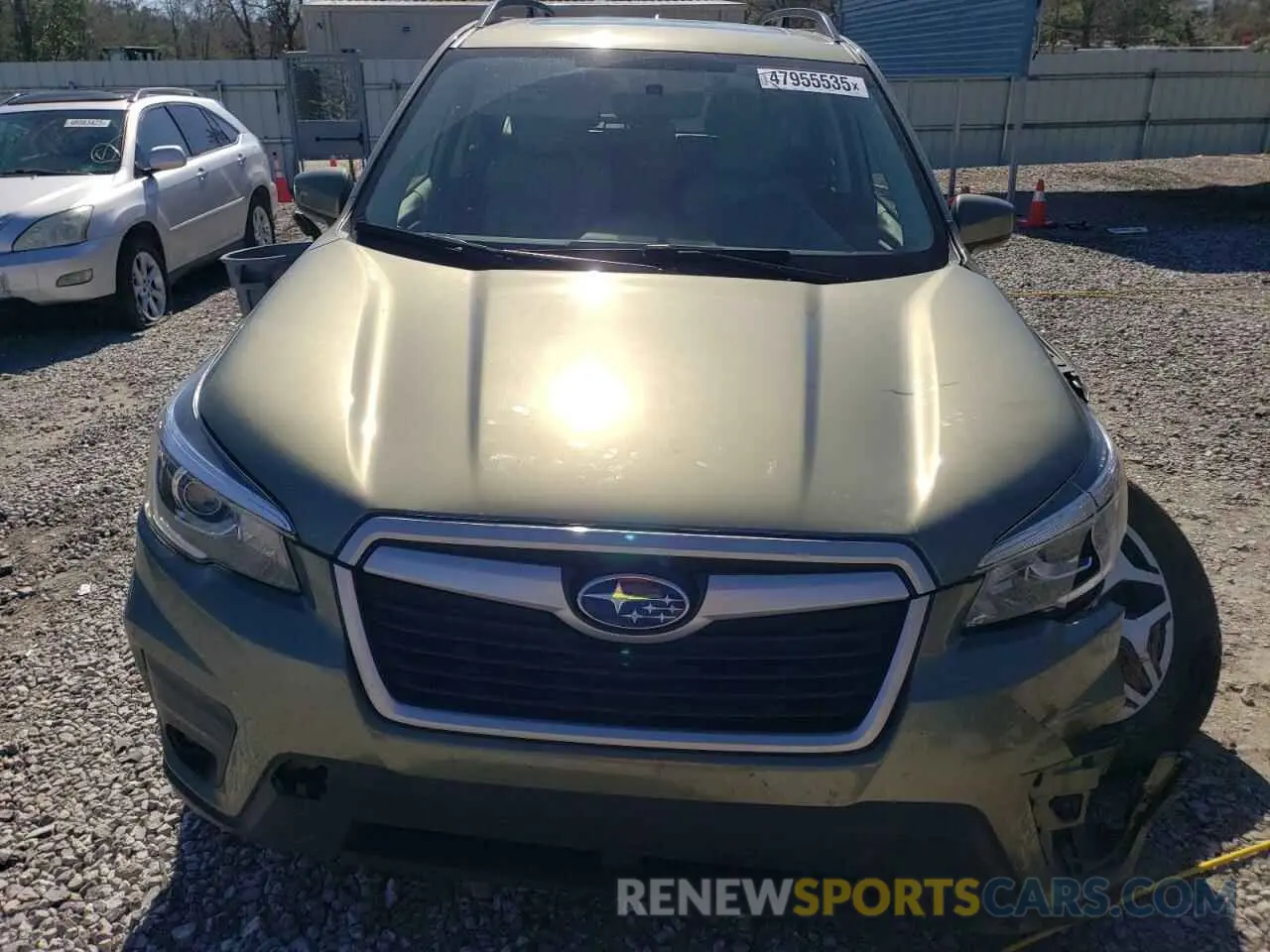 5 Photograph of a damaged car JF2SKAJC8LH606980 SUBARU FORESTER 2020