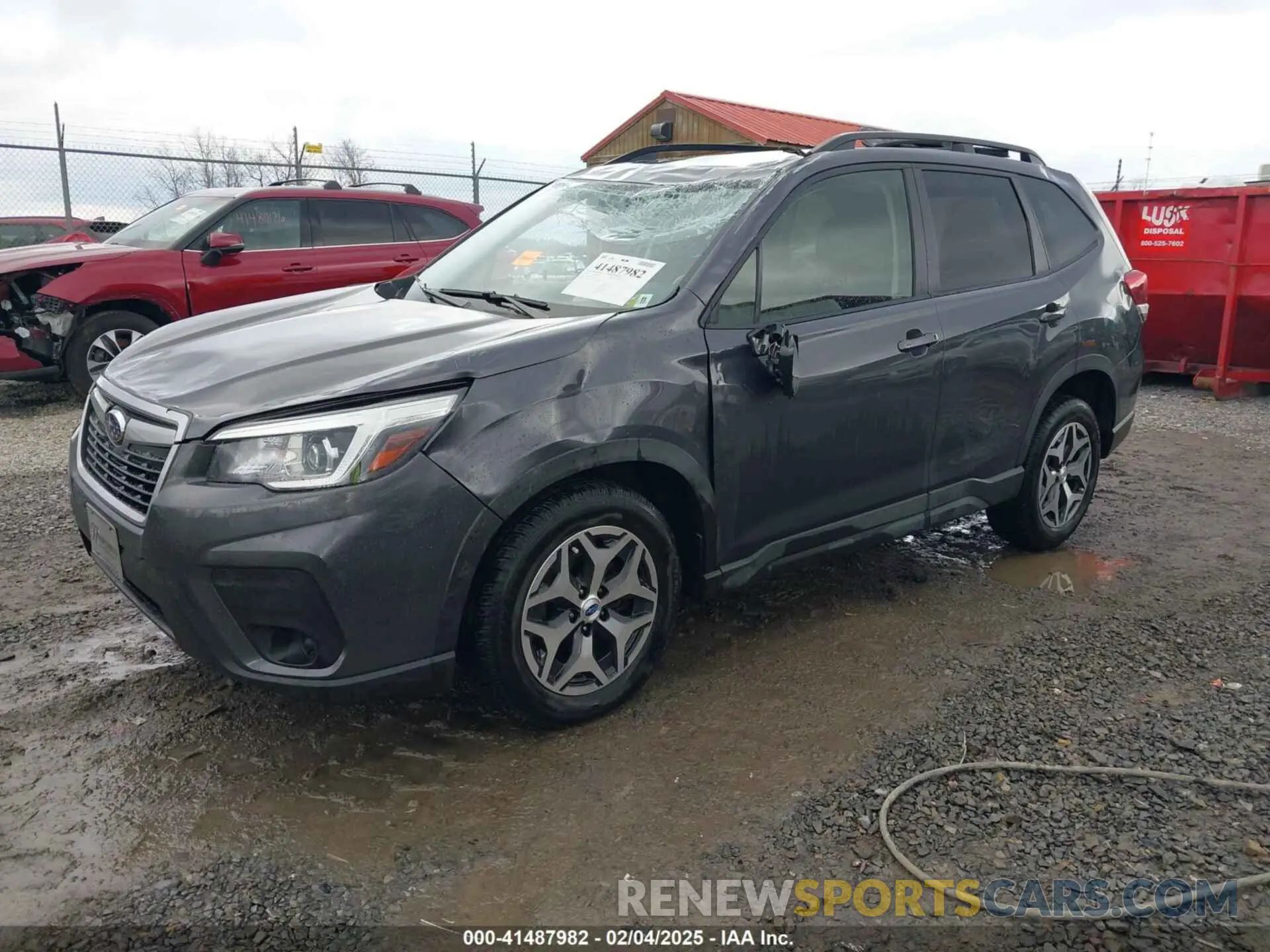 2 Photograph of a damaged car JF2SKAJC9LH421160 SUBARU FORESTER 2020