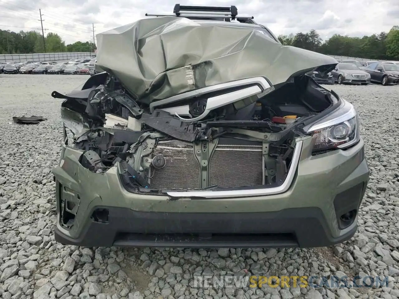 5 Photograph of a damaged car JF2SKAJC9LH457284 SUBARU FORESTER 2020