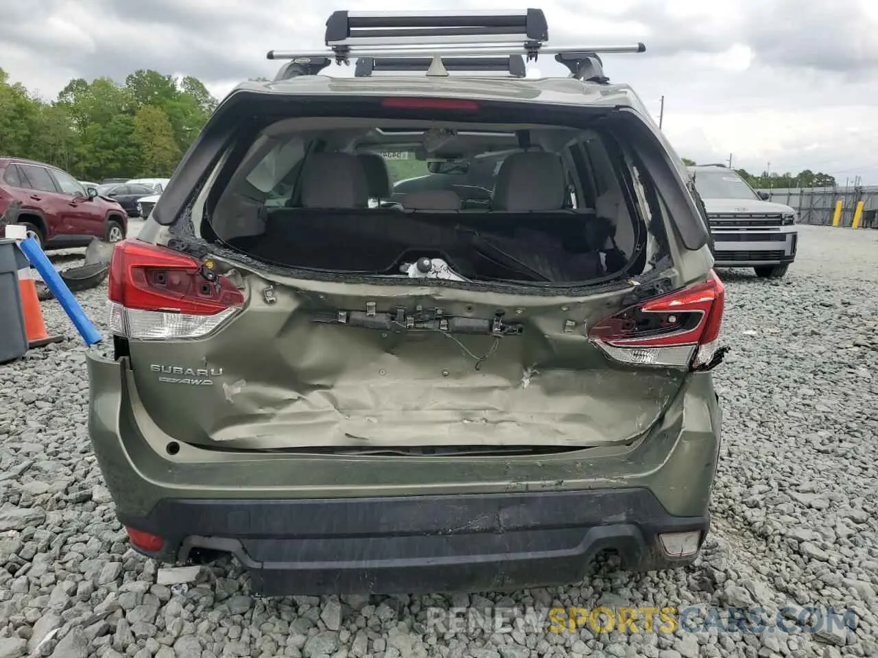 6 Photograph of a damaged car JF2SKAJC9LH457284 SUBARU FORESTER 2020