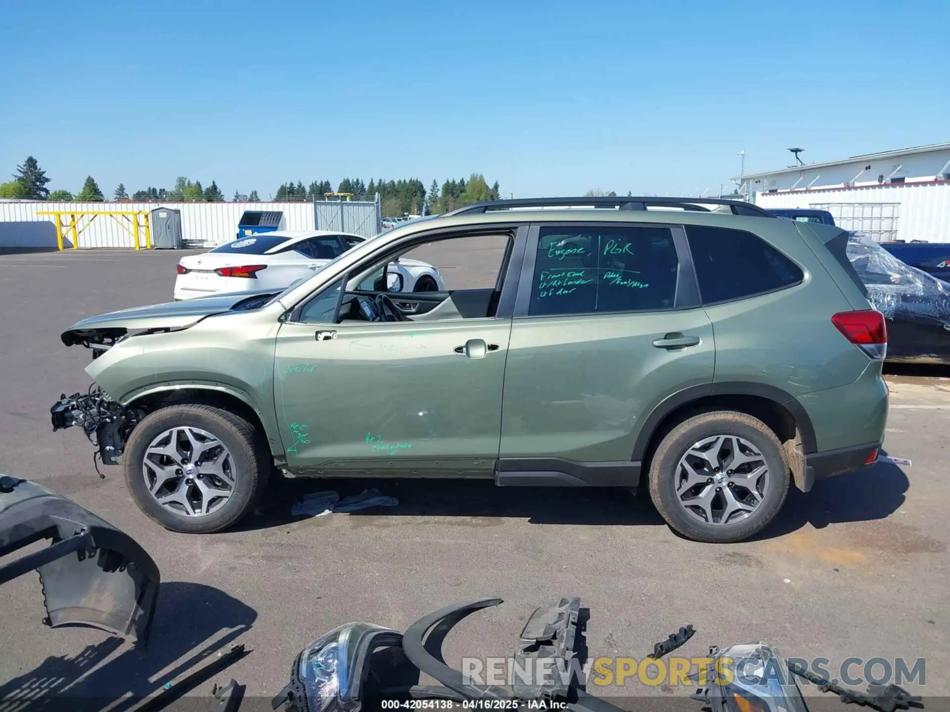 15 Photograph of a damaged car JF2SKAJC9LH551505 SUBARU FORESTER 2020
