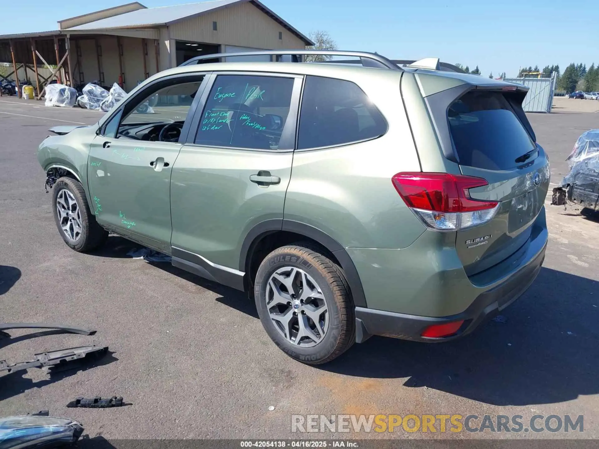 3 Photograph of a damaged car JF2SKAJC9LH551505 SUBARU FORESTER 2020