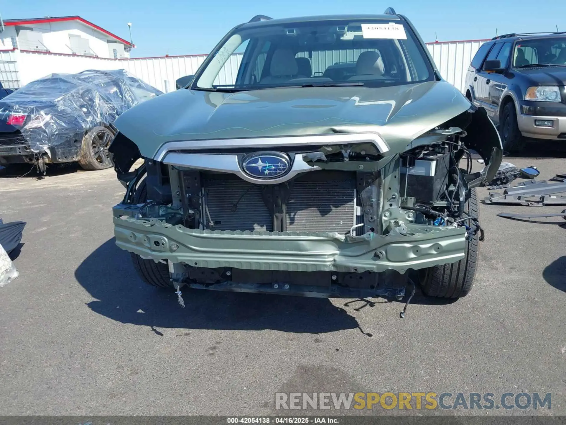6 Photograph of a damaged car JF2SKAJC9LH551505 SUBARU FORESTER 2020