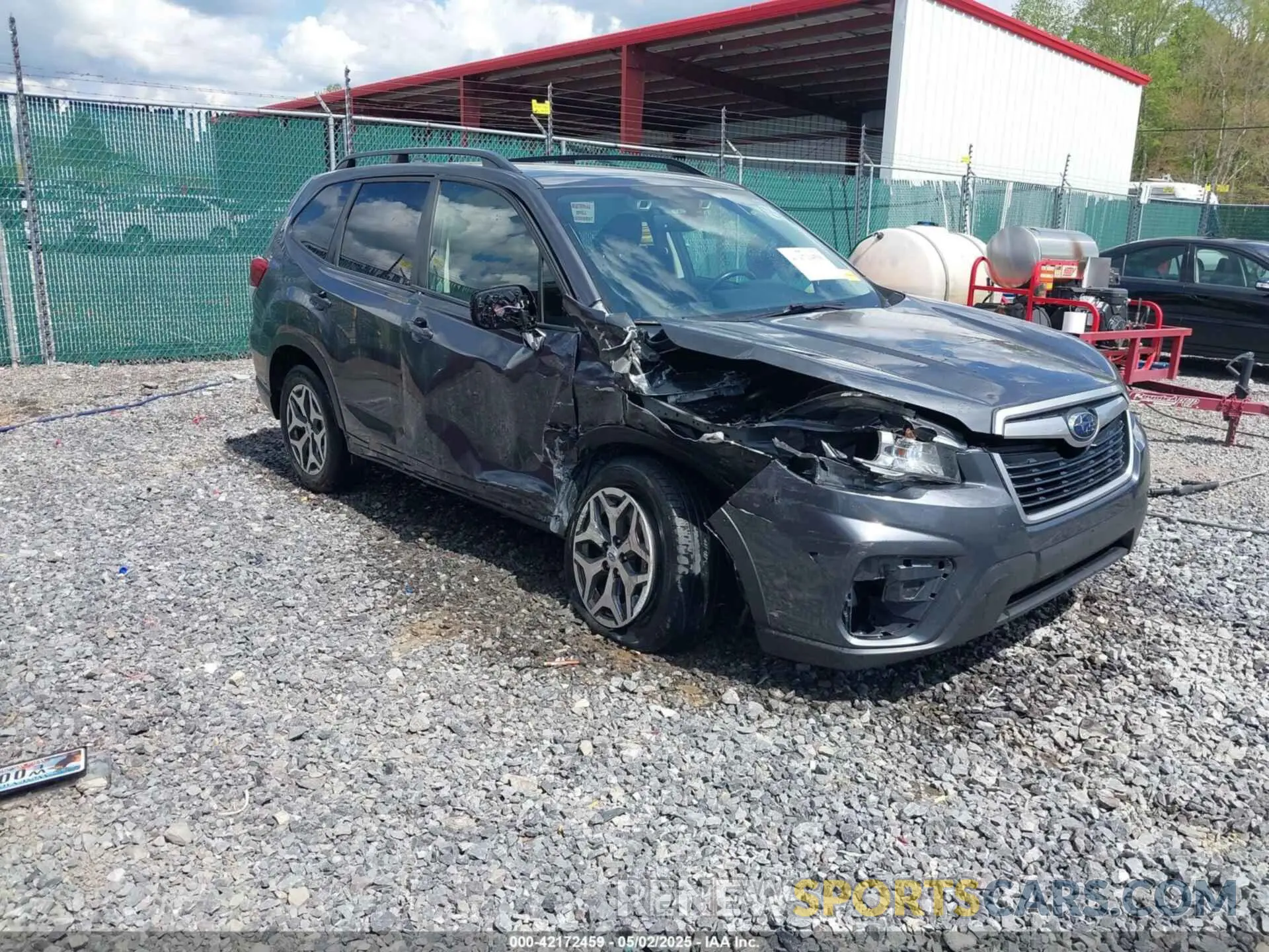 1 Photograph of a damaged car JF2SKAJCXLH421278 SUBARU FORESTER 2020