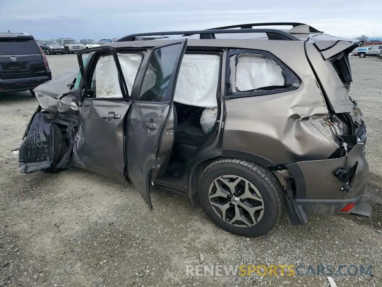 2 Photograph of a damaged car JF2SKAJCXLH430532 SUBARU FORESTER 2020