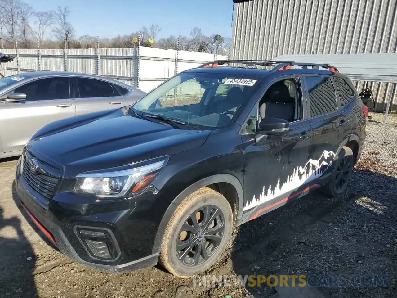 1 Photograph of a damaged car JF2SKALC4LH509000 SUBARU FORESTER 2020