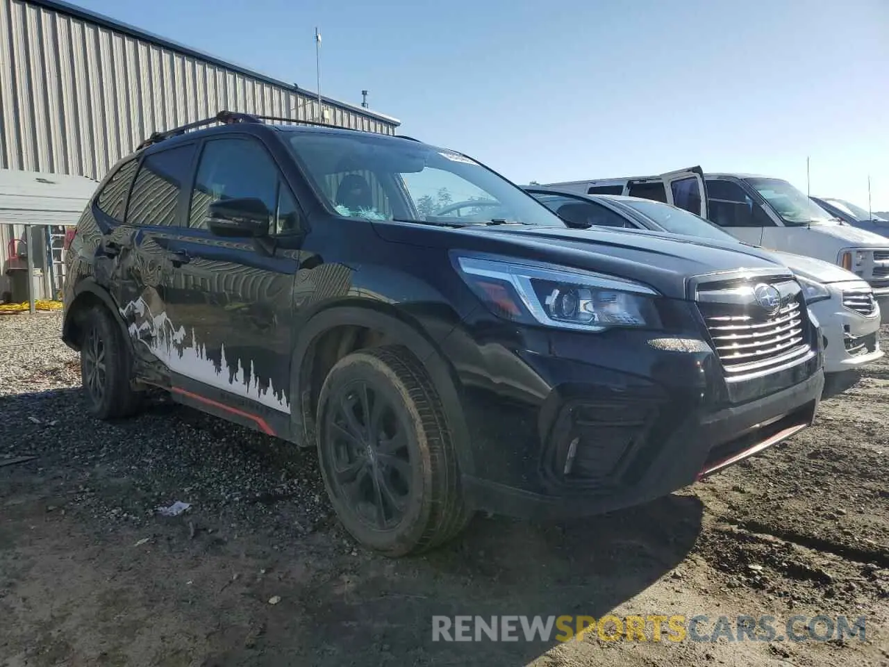 4 Photograph of a damaged car JF2SKALC4LH509000 SUBARU FORESTER 2020
