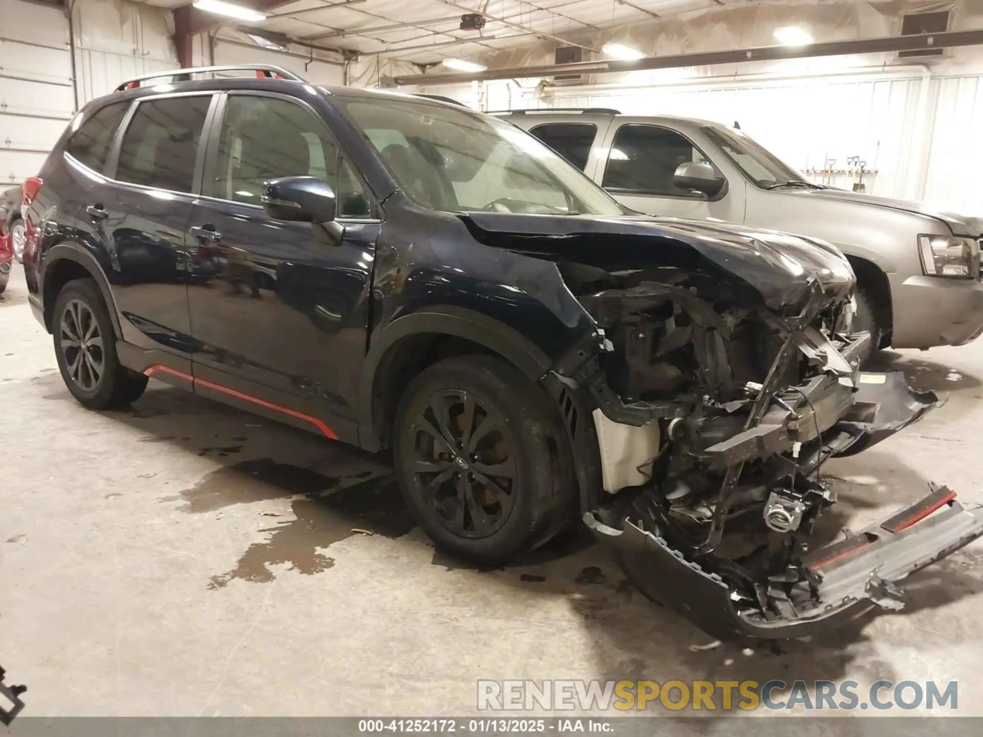1 Photograph of a damaged car JF2SKALC6LH544590 SUBARU FORESTER 2020