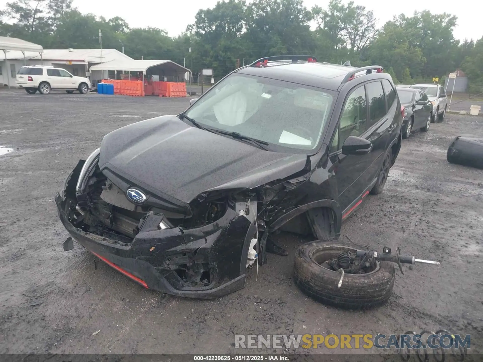 2 Photograph of a damaged car JF2SKALC7LH465221 SUBARU FORESTER 2020