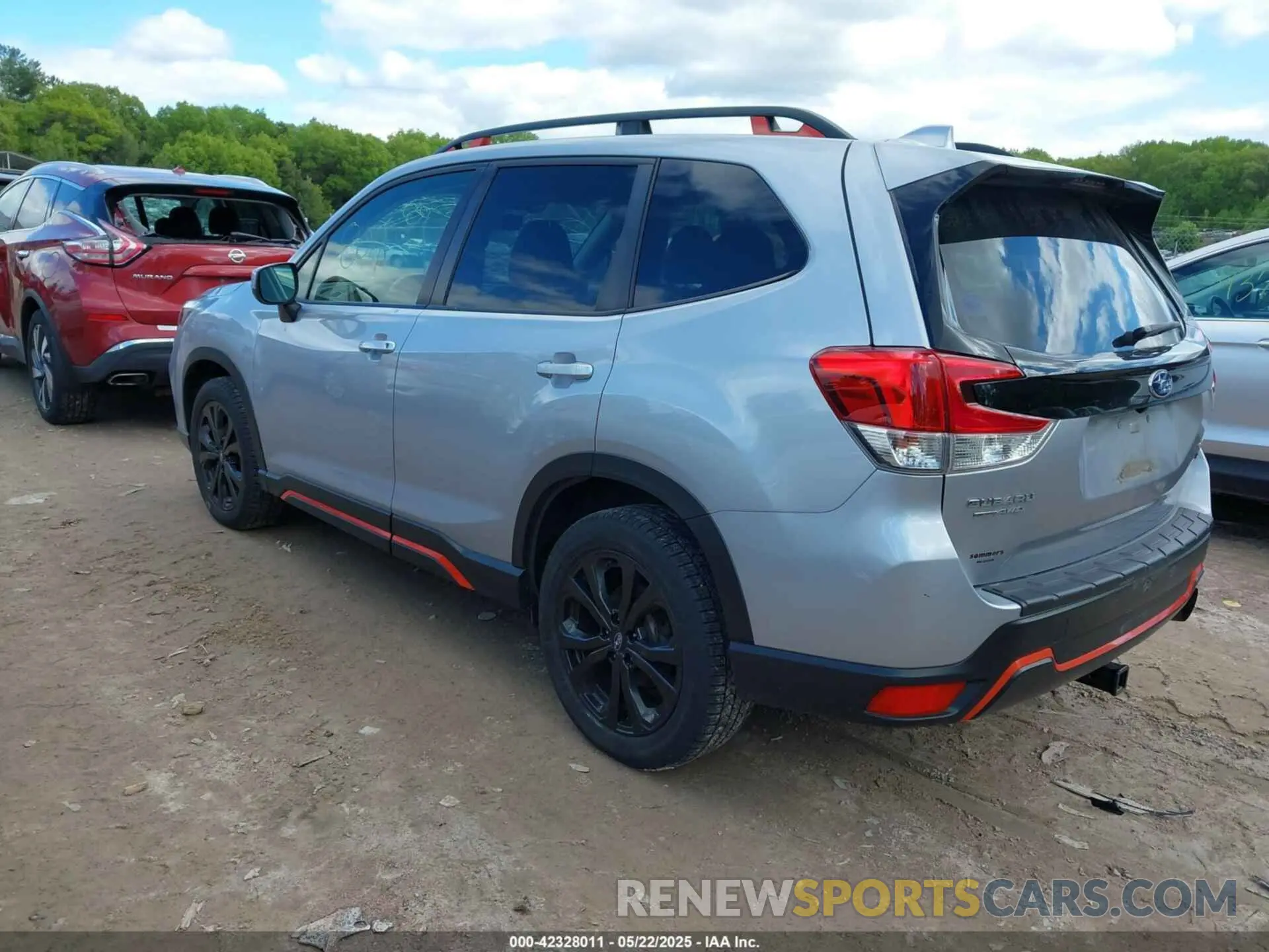 3 Photograph of a damaged car JF2SKALC8LH539830 SUBARU FORESTER 2020
