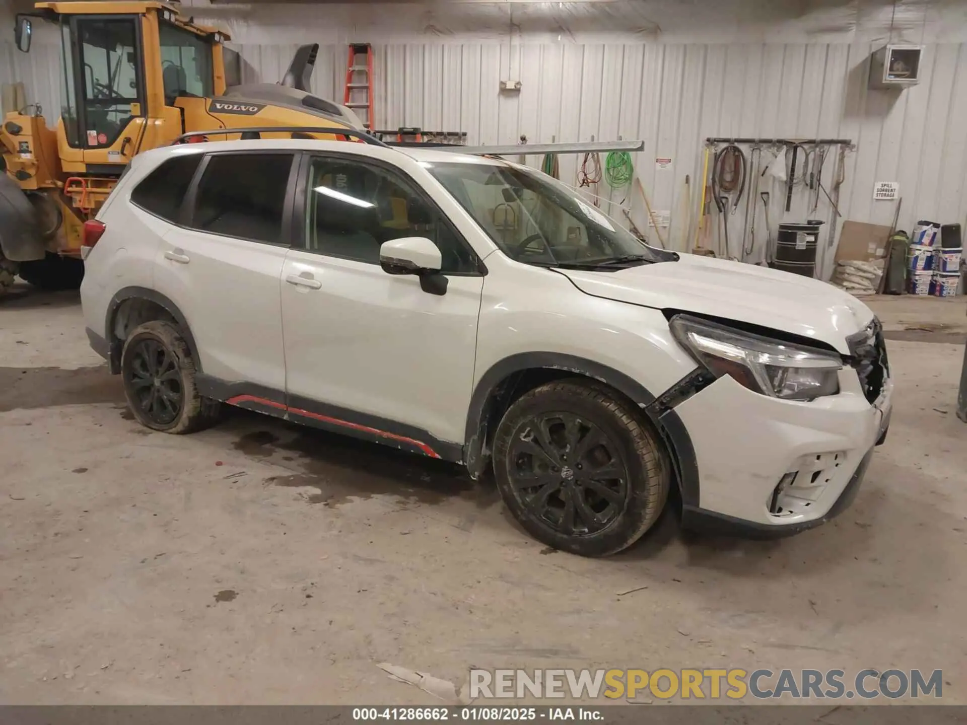 1 Photograph of a damaged car JF2SKALC9LH418918 SUBARU FORESTER 2020