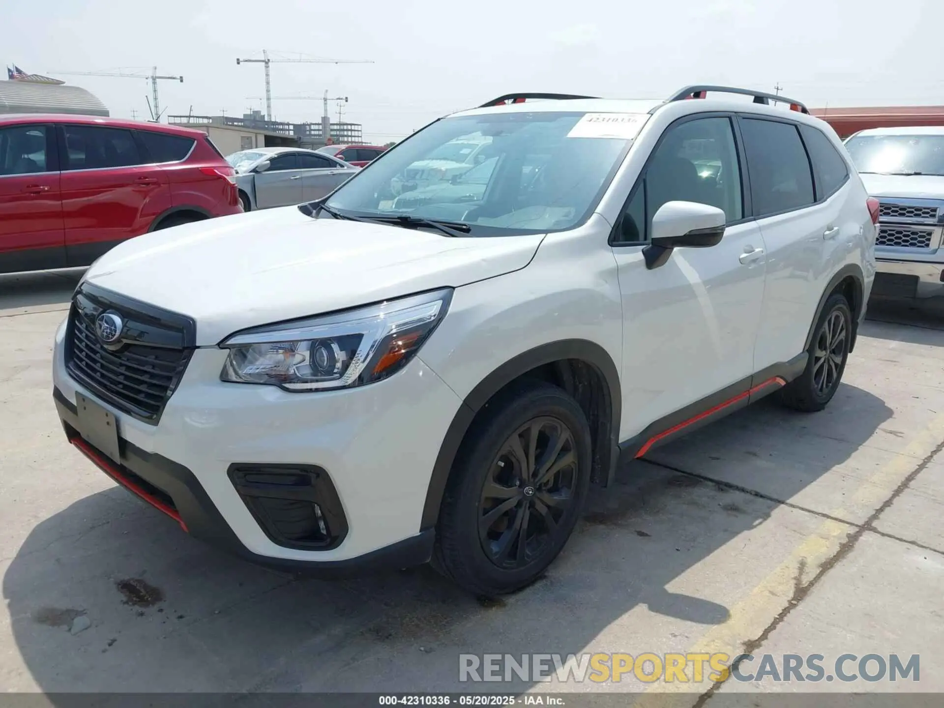 2 Photograph of a damaged car JF2SKALCXLH569282 SUBARU FORESTER 2020