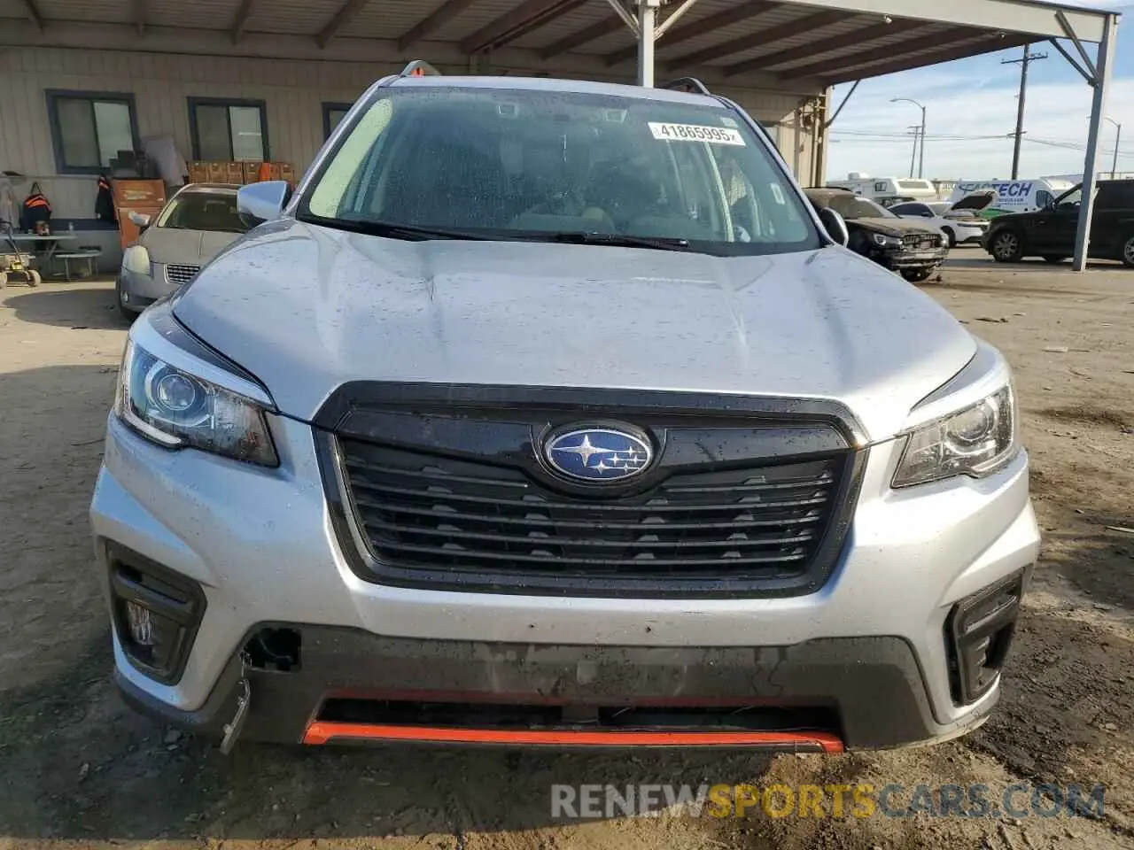 5 Photograph of a damaged car JF2SKAMC0LH455242 SUBARU FORESTER 2020