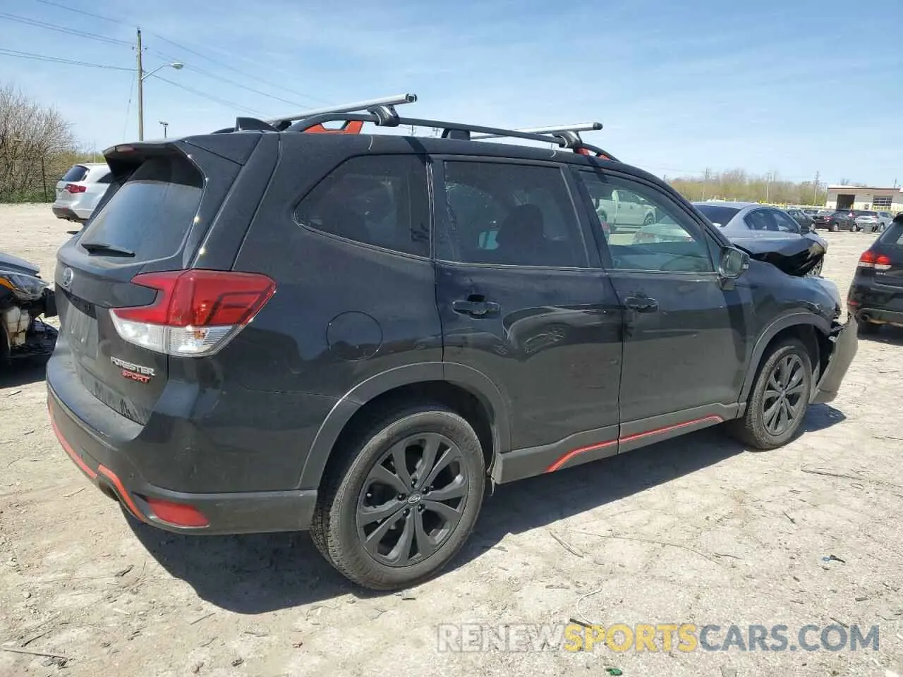 3 Photograph of a damaged car JF2SKAMC0LH490492 SUBARU FORESTER 2020