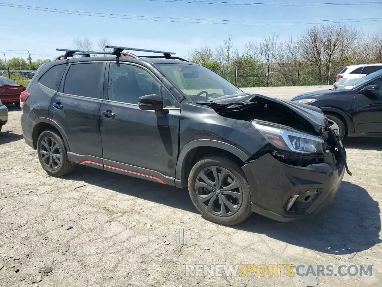 4 Photograph of a damaged car JF2SKAMC0LH490492 SUBARU FORESTER 2020