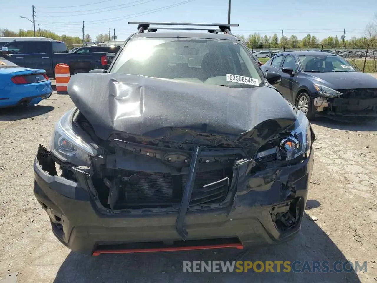 5 Photograph of a damaged car JF2SKAMC0LH490492 SUBARU FORESTER 2020