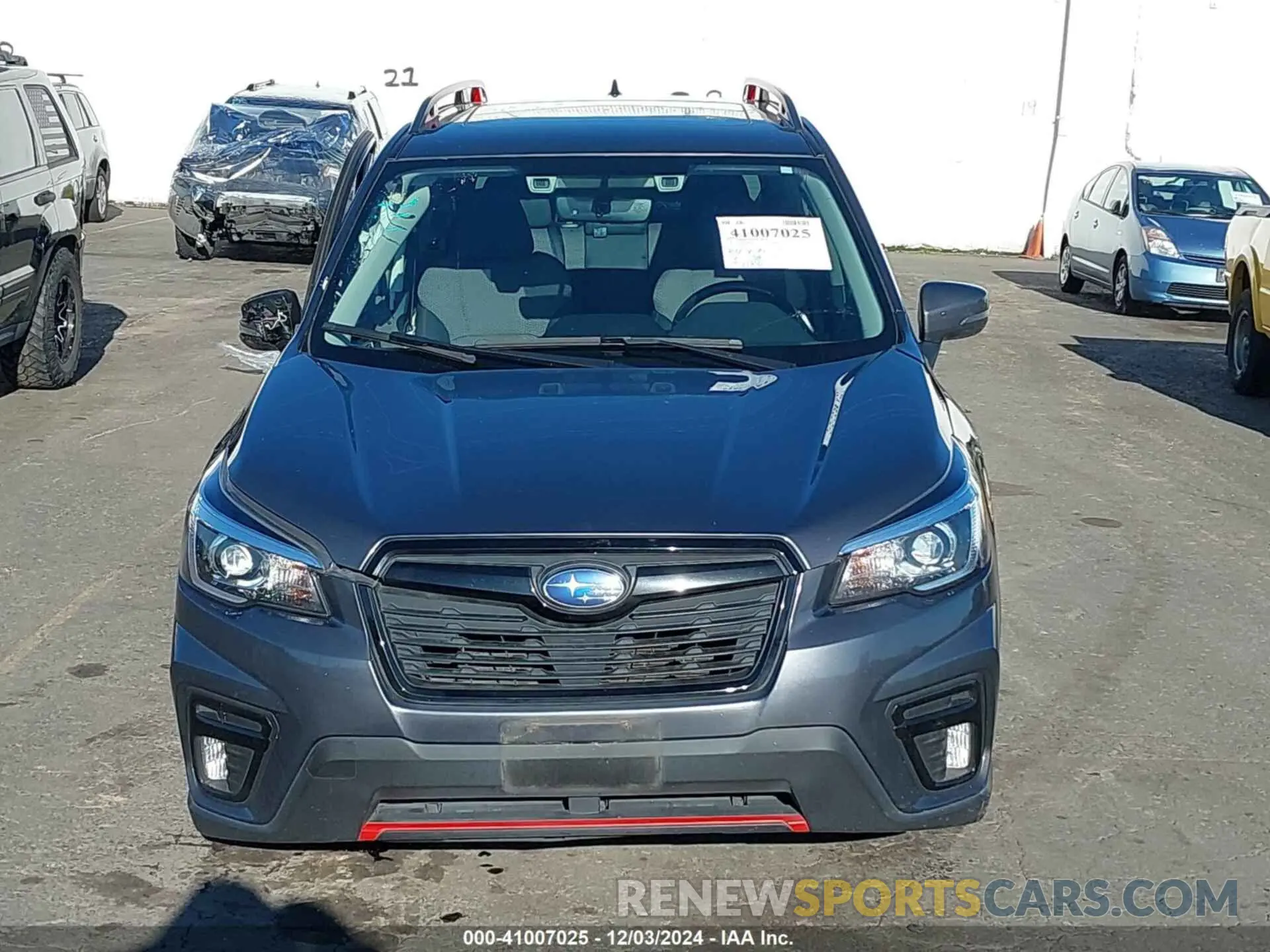 12 Photograph of a damaged car JF2SKAMC0LH494039 SUBARU FORESTER 2020