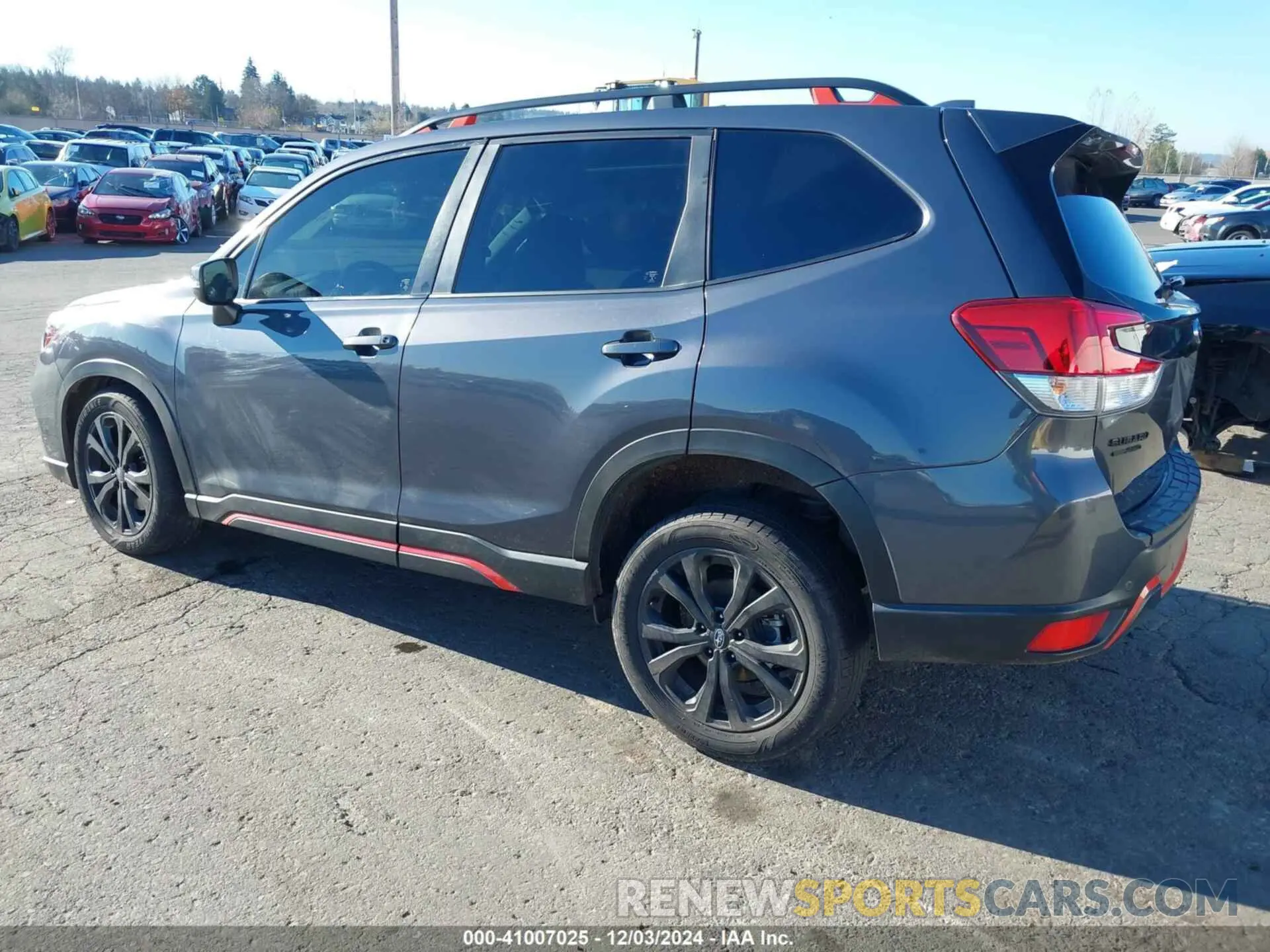 3 Photograph of a damaged car JF2SKAMC0LH494039 SUBARU FORESTER 2020