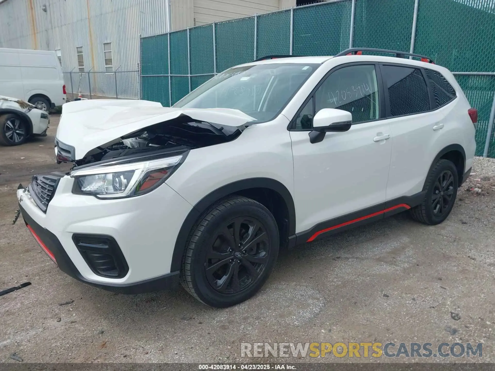 2 Photograph of a damaged car JF2SKAMC1LH490467 SUBARU FORESTER 2020