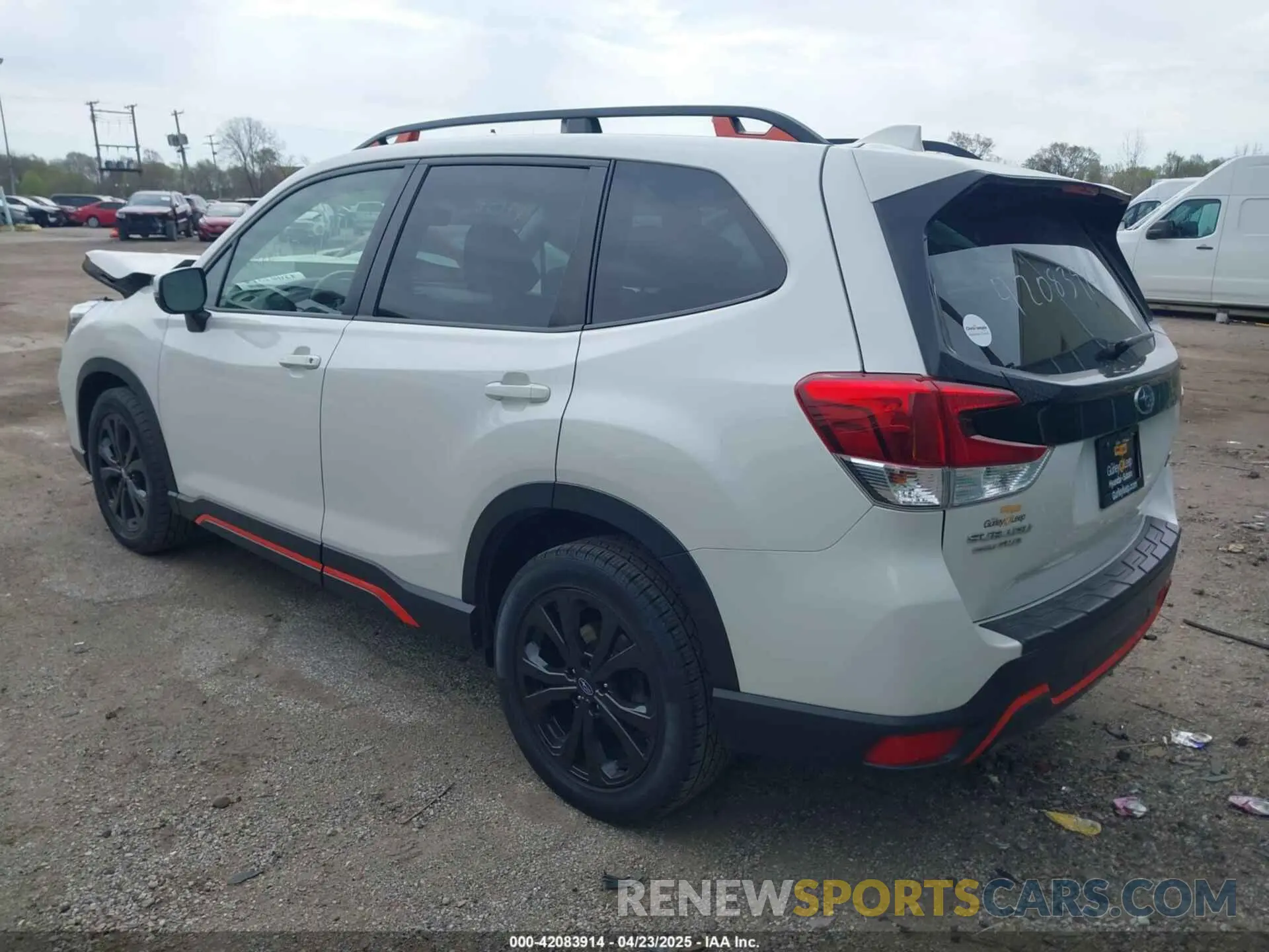 3 Photograph of a damaged car JF2SKAMC1LH490467 SUBARU FORESTER 2020