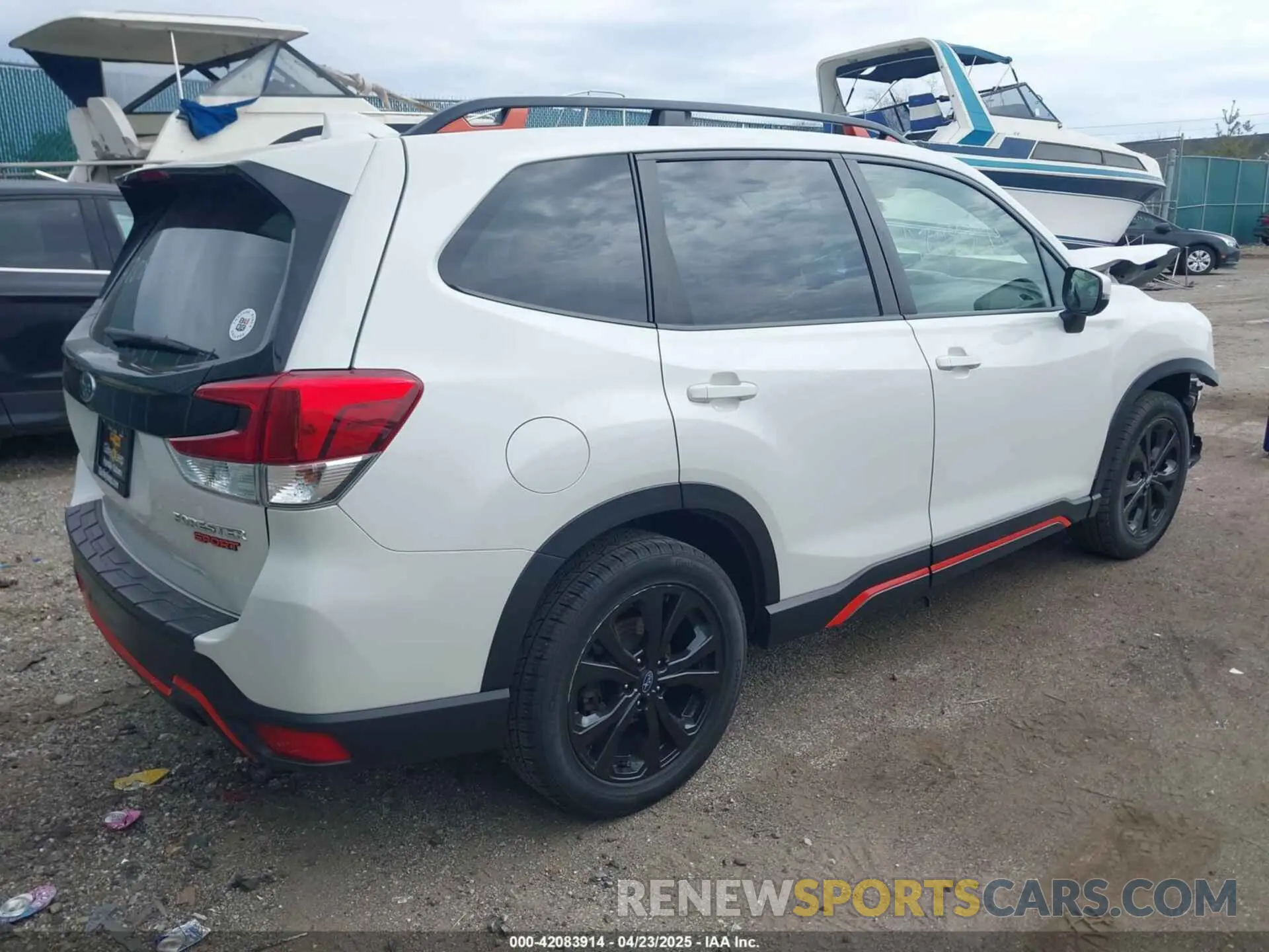 4 Photograph of a damaged car JF2SKAMC1LH490467 SUBARU FORESTER 2020