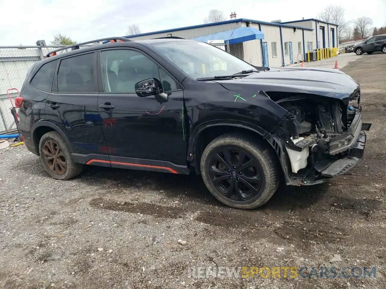 4 Photograph of a damaged car JF2SKAMC3LH480183 SUBARU FORESTER 2020