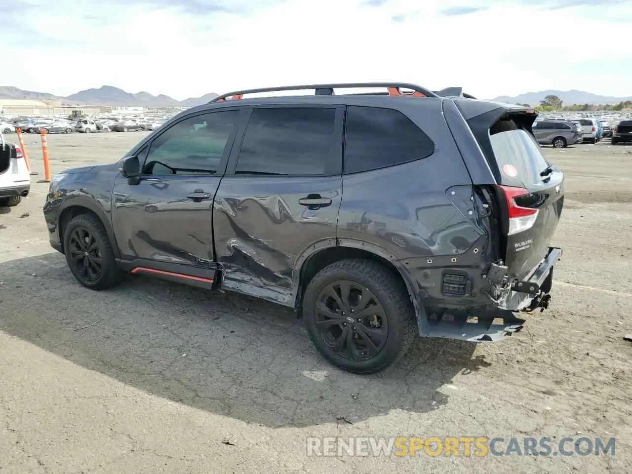 2 Photograph of a damaged car JF2SKAMC5LH450778 SUBARU FORESTER 2020