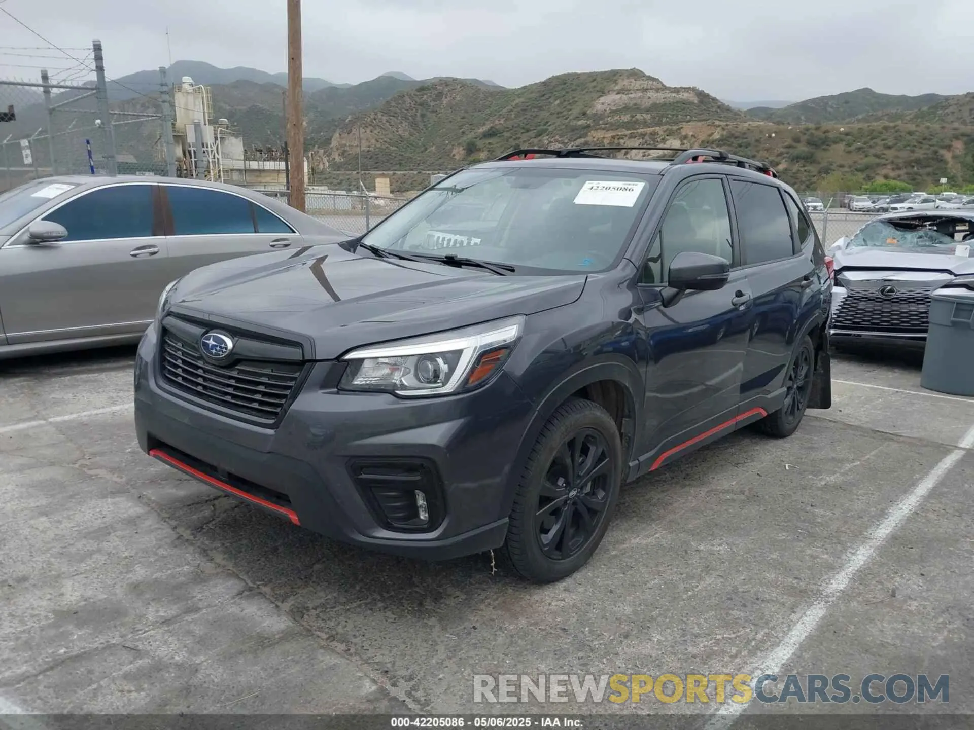 2 Photograph of a damaged car JF2SKAMC5LH506198 SUBARU FORESTER 2020
