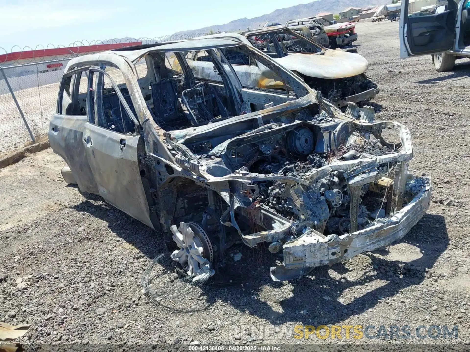 1 Photograph of a damaged car JF2SKAMC9LH515633 SUBARU FORESTER 2020