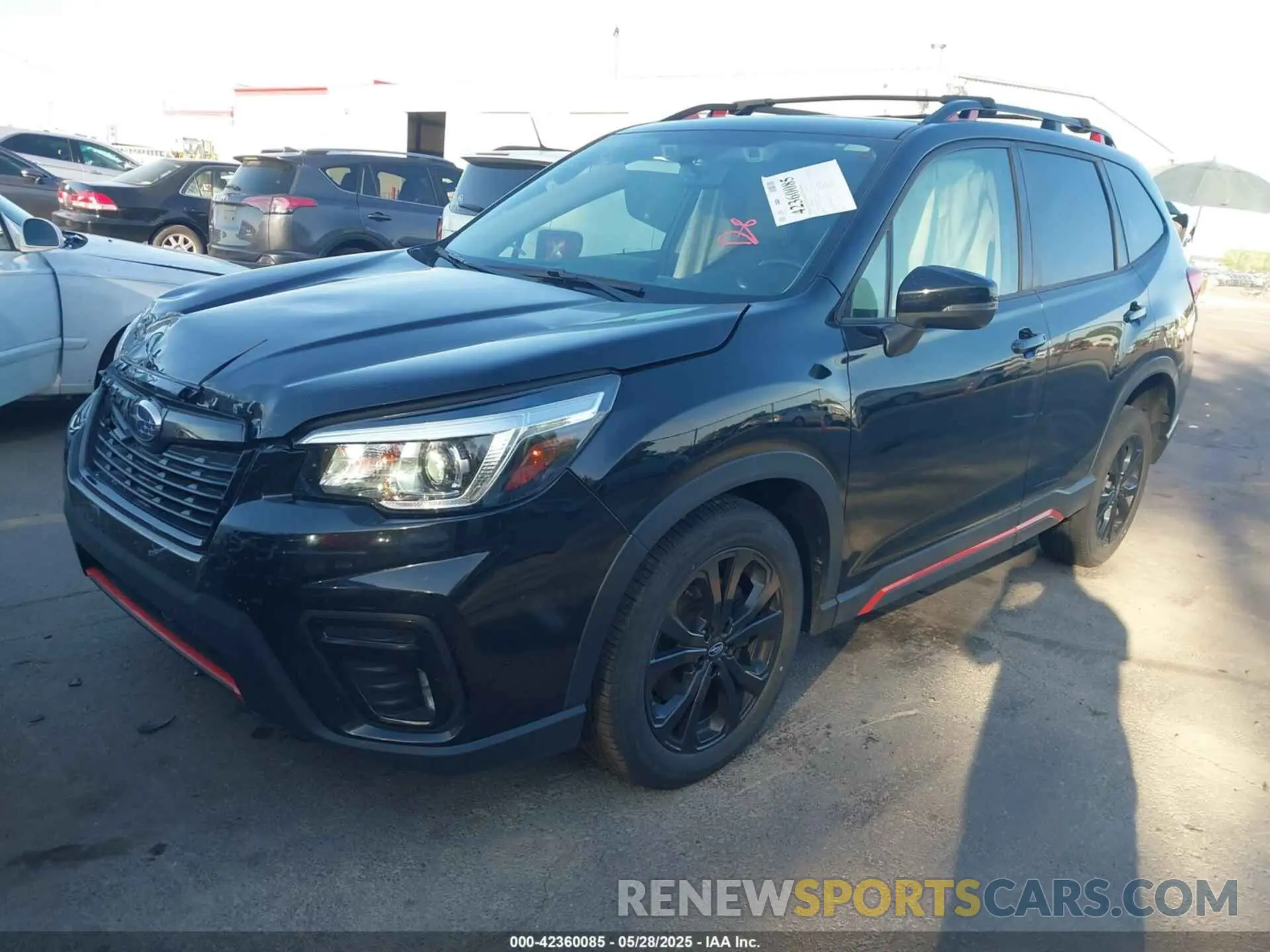 2 Photograph of a damaged car JF2SKAMCXLH501160 SUBARU FORESTER 2020