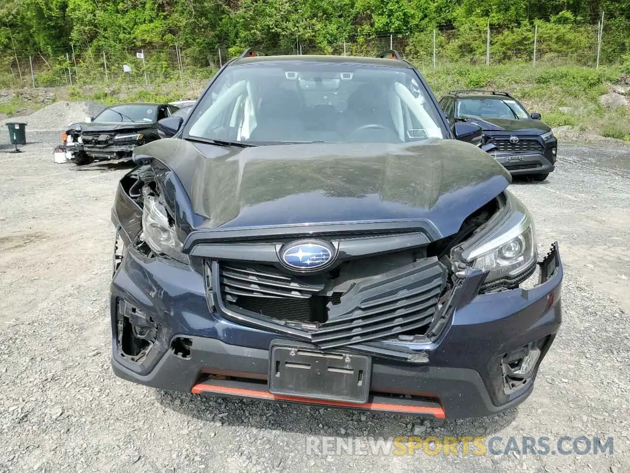 5 Photograph of a damaged car JF2SKAMCXLH502096 SUBARU FORESTER 2020
