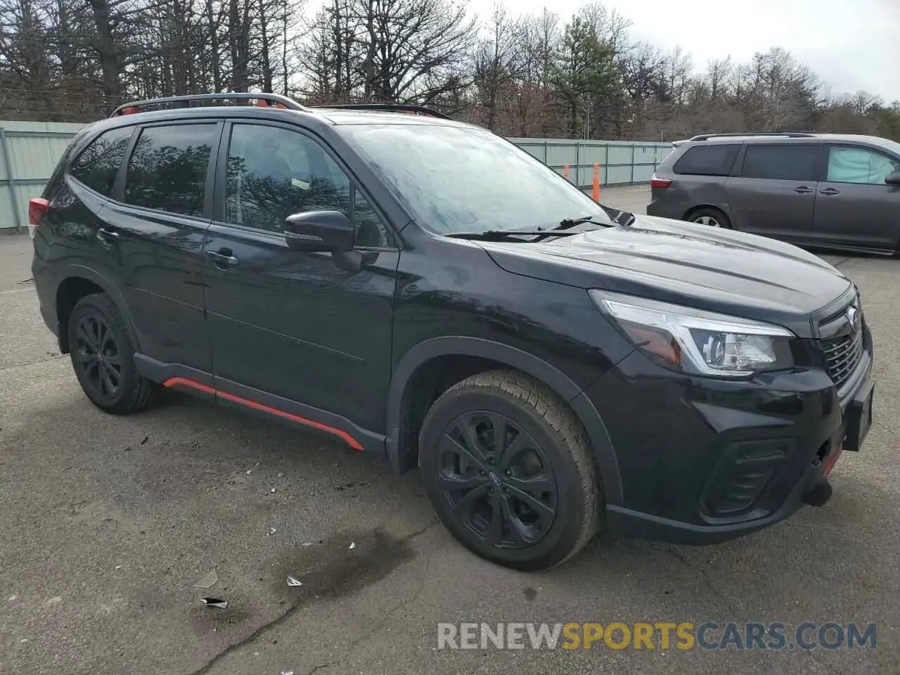 4 Photograph of a damaged car JF2SKAMCXLH512725 SUBARU FORESTER 2020