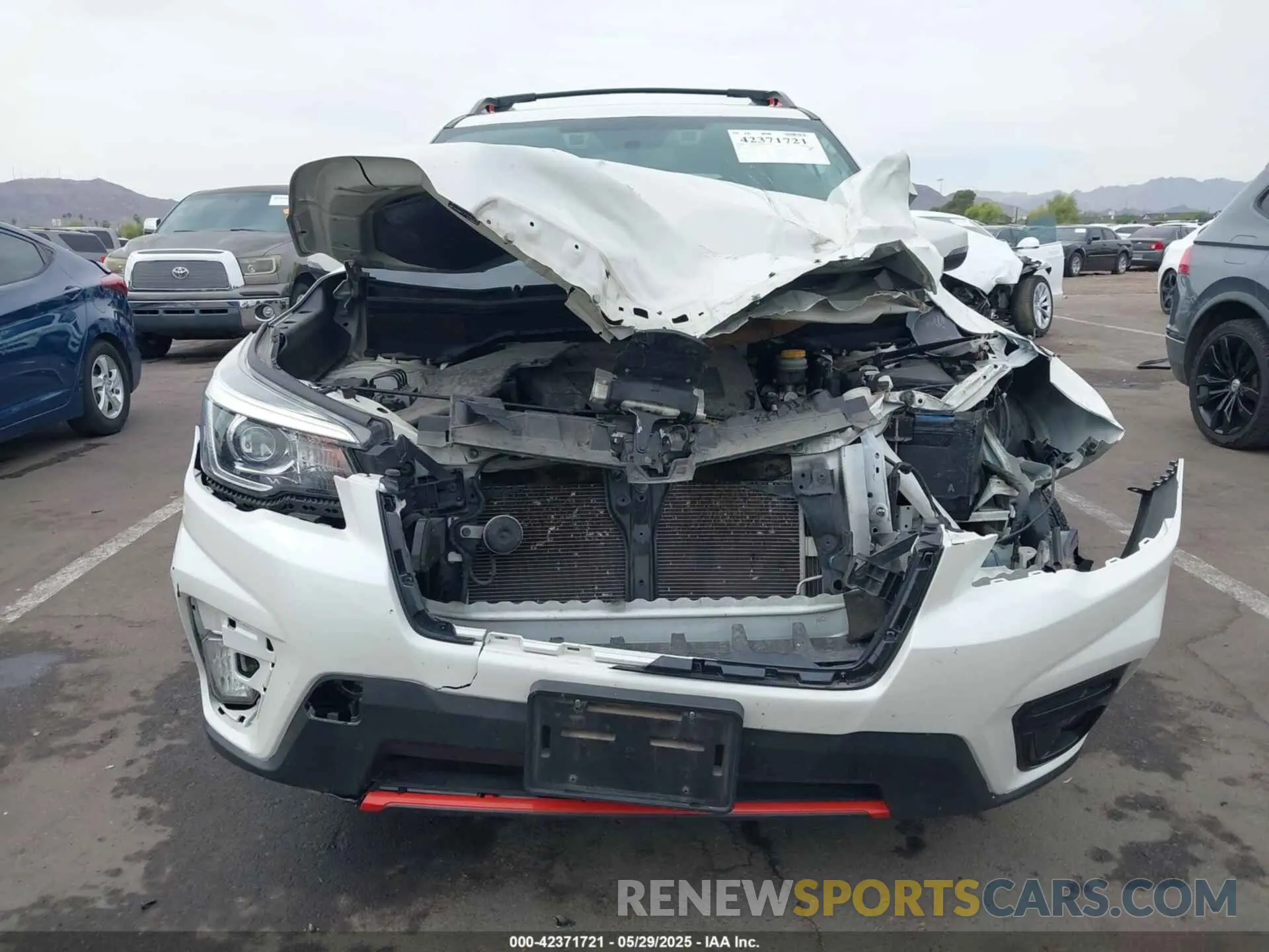 12 Photograph of a damaged car JF2SKAMCXLH556000 SUBARU FORESTER 2020