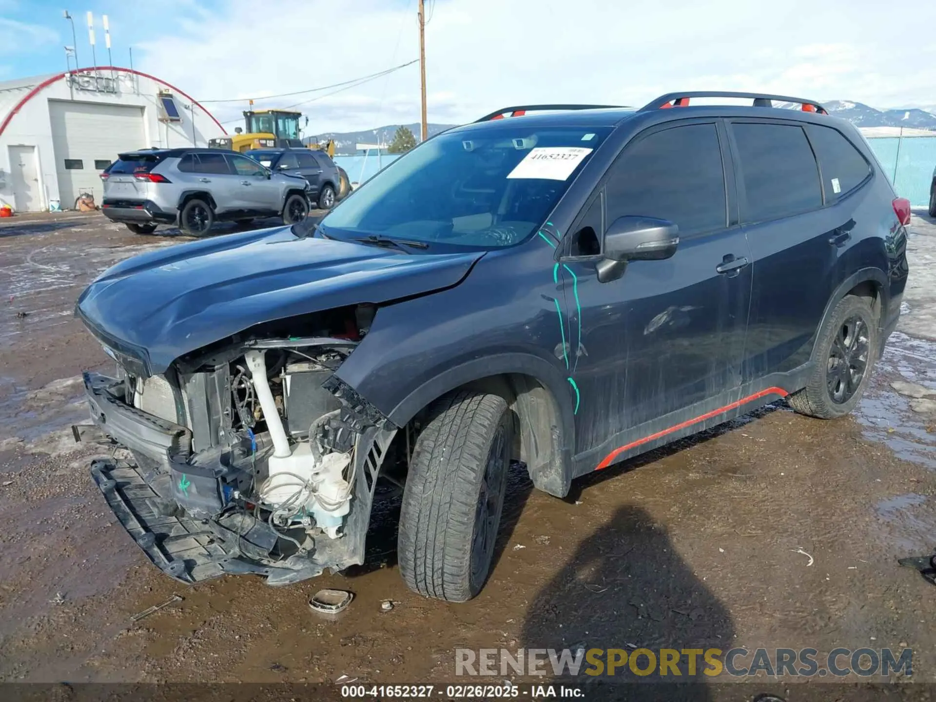 2 Photograph of a damaged car JF2SKARC0LH424677 SUBARU FORESTER 2020