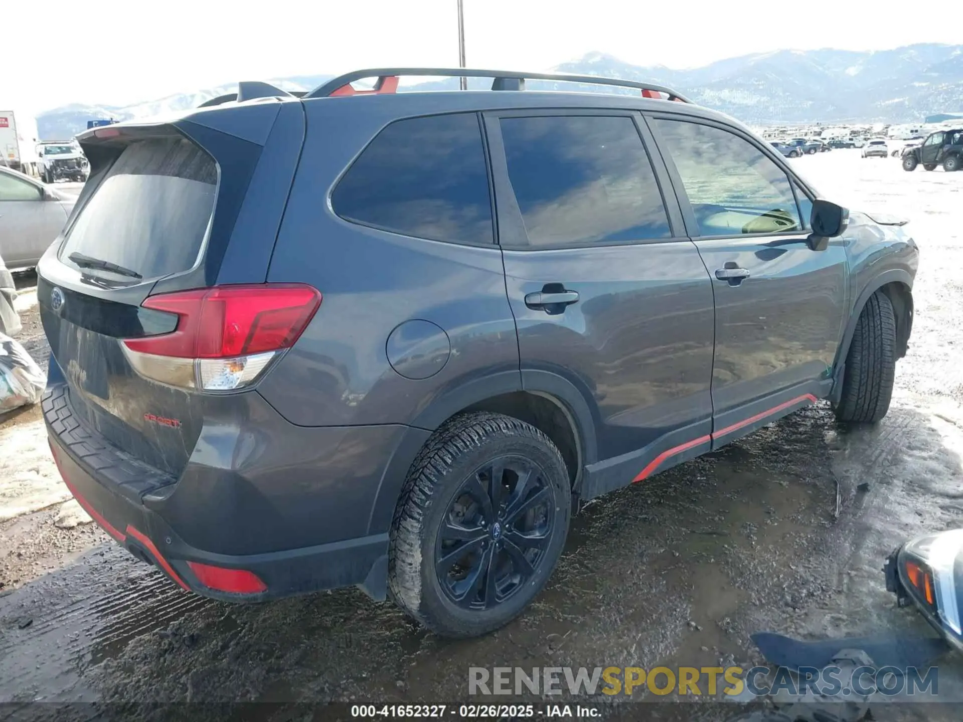 4 Photograph of a damaged car JF2SKARC0LH424677 SUBARU FORESTER 2020
