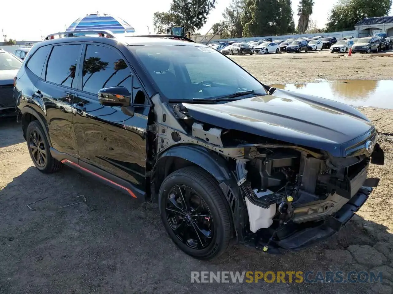 4 Photograph of a damaged car JF2SKARC0LH438093 SUBARU FORESTER 2020