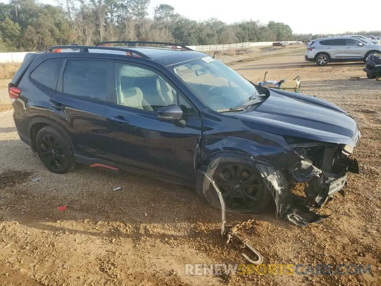 4 Photograph of a damaged car JF2SKARC0LH449725 SUBARU FORESTER 2020