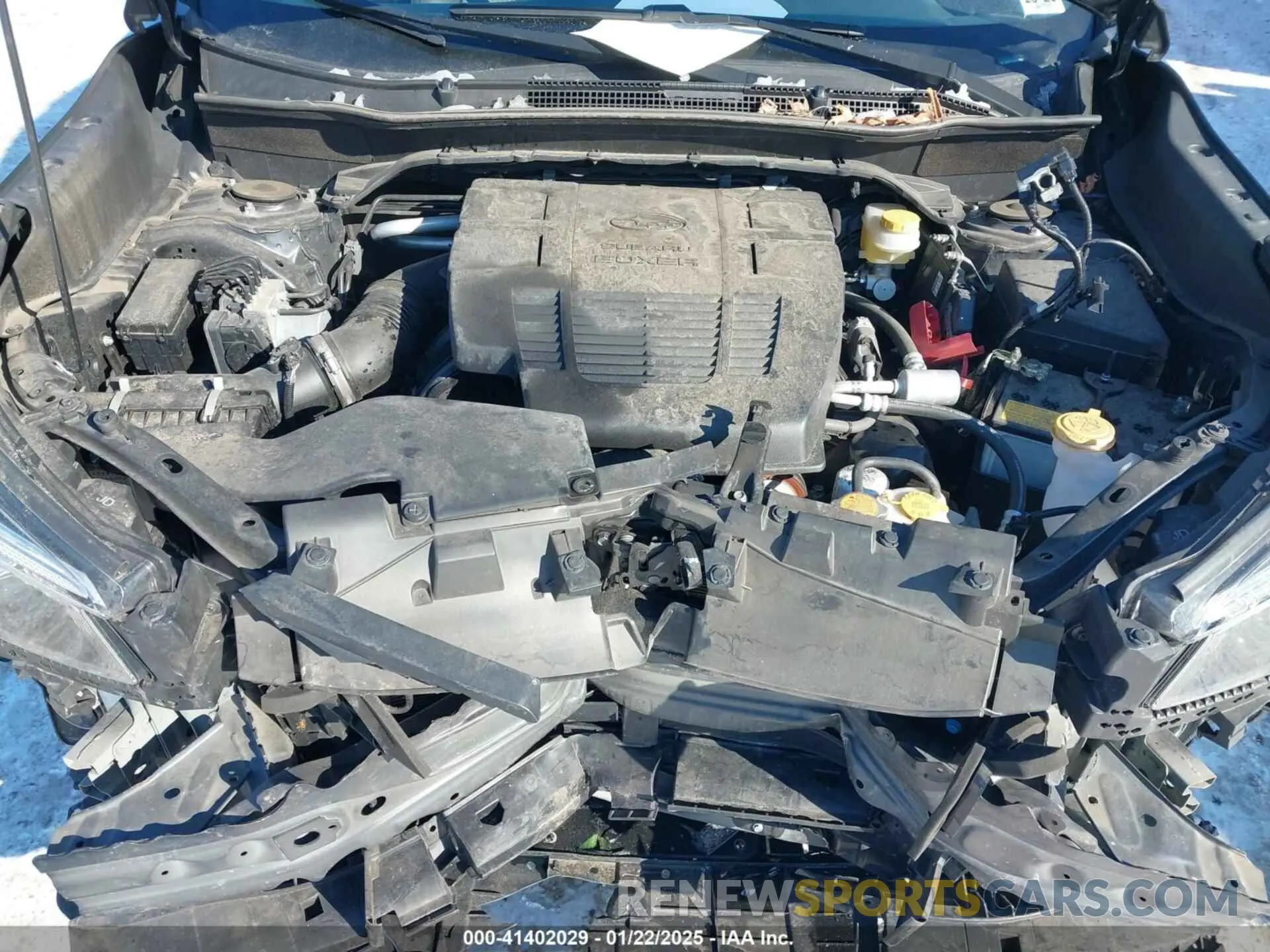 10 Photograph of a damaged car JF2SKARC0LH472857 SUBARU FORESTER 2020