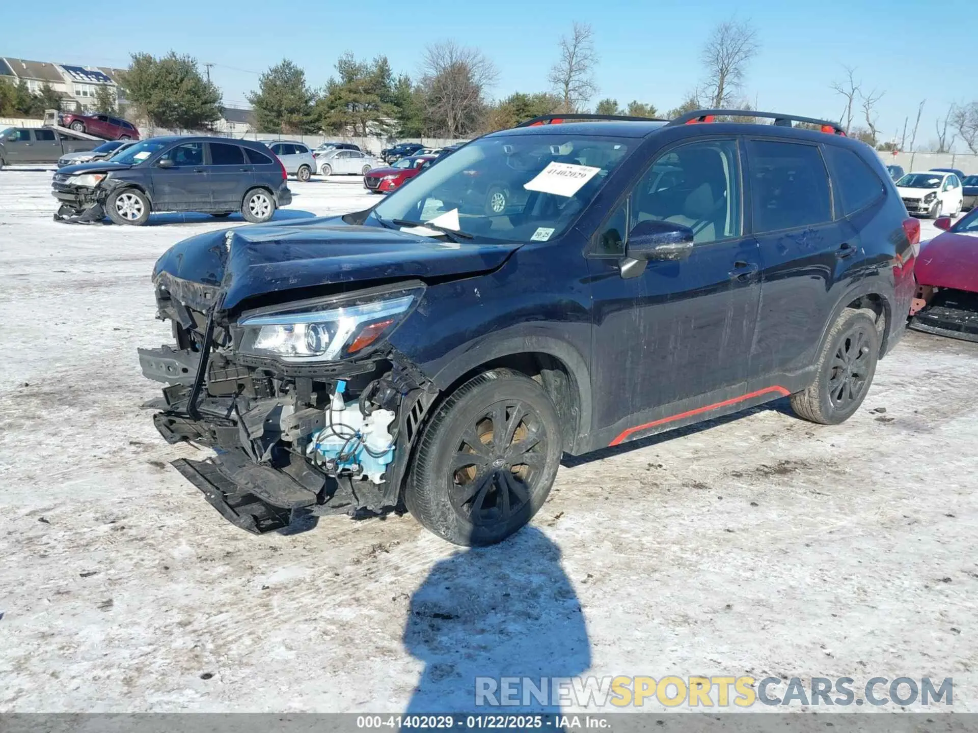 2 Photograph of a damaged car JF2SKARC0LH472857 SUBARU FORESTER 2020