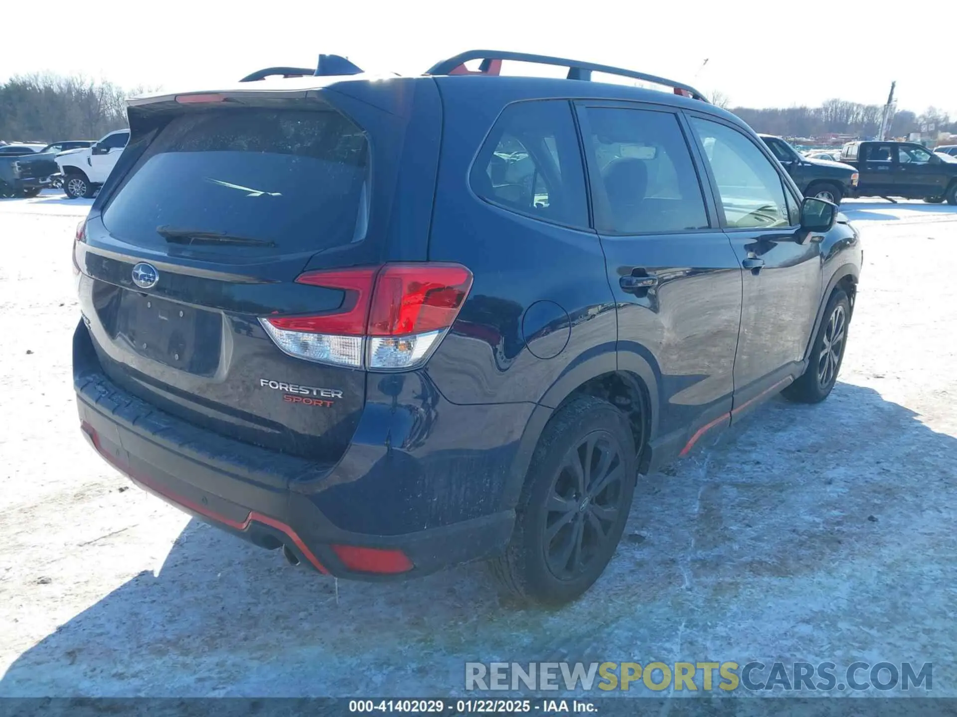 4 Photograph of a damaged car JF2SKARC0LH472857 SUBARU FORESTER 2020