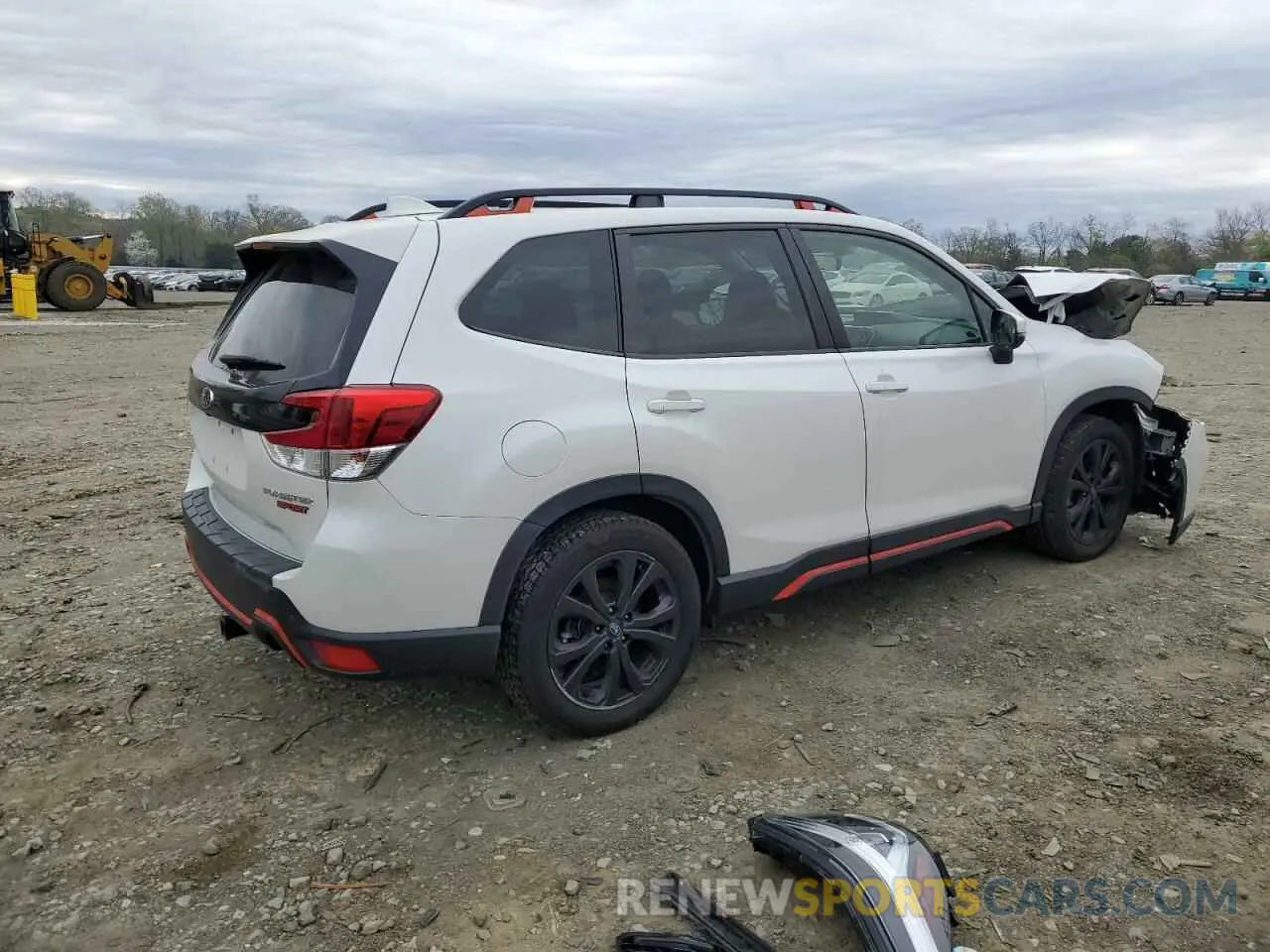 3 Photograph of a damaged car JF2SKARC0LH535729 SUBARU FORESTER 2020