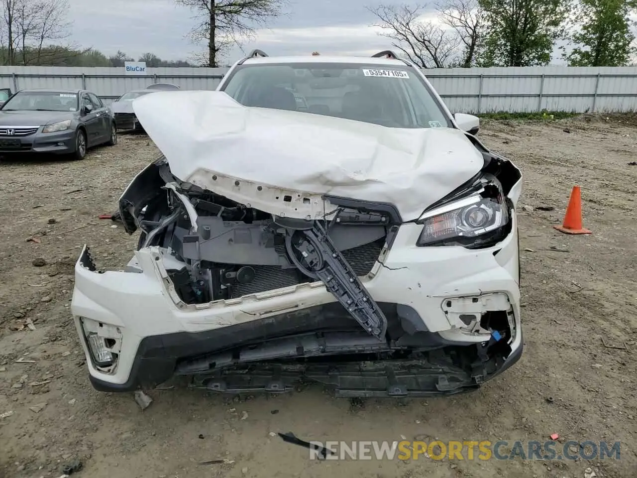 5 Photograph of a damaged car JF2SKARC0LH535729 SUBARU FORESTER 2020