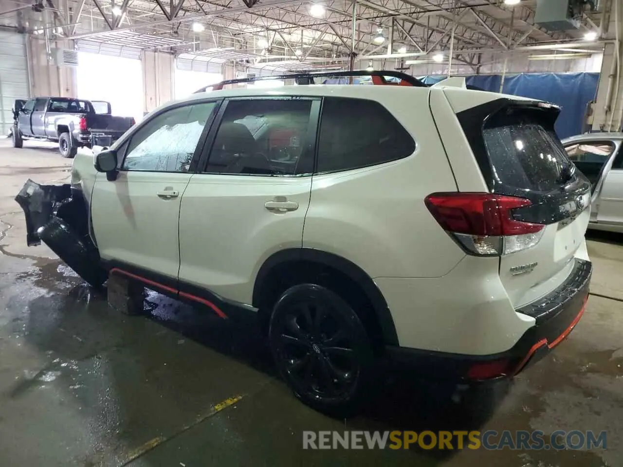 2 Photograph of a damaged car JF2SKARC1LH596054 SUBARU FORESTER 2020