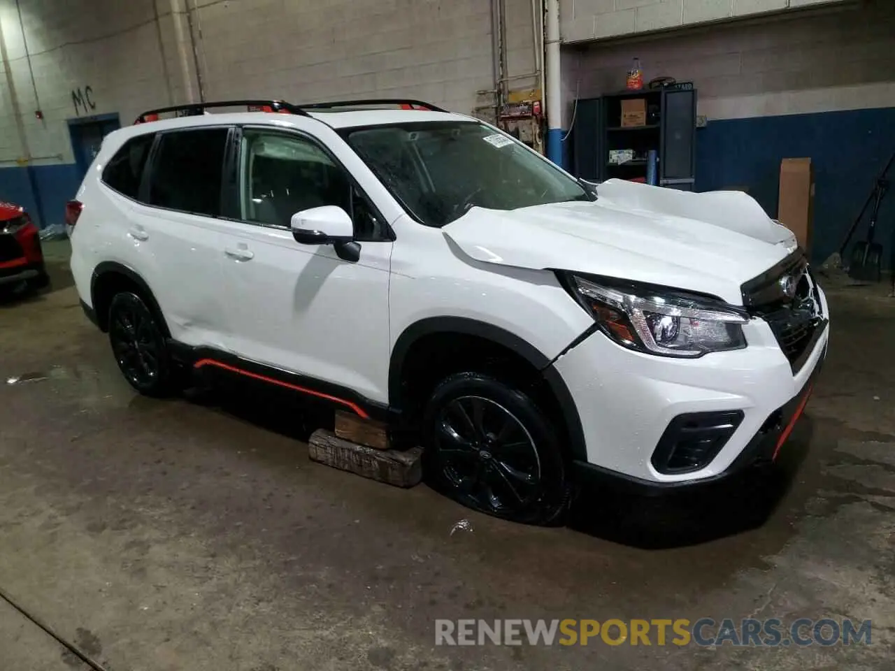 4 Photograph of a damaged car JF2SKARC1LH596054 SUBARU FORESTER 2020