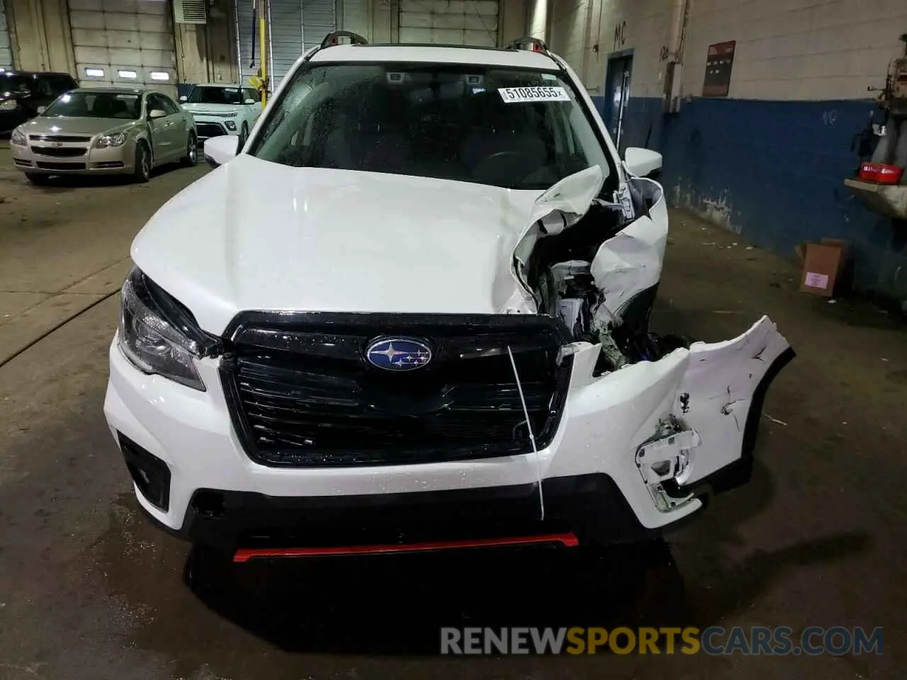 5 Photograph of a damaged car JF2SKARC1LH596054 SUBARU FORESTER 2020