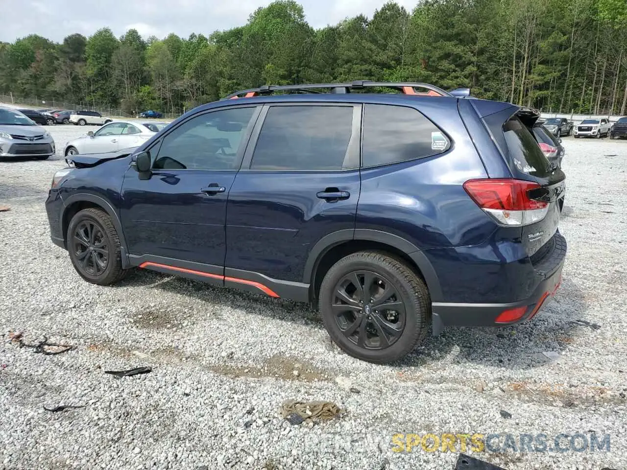 2 Photograph of a damaged car JF2SKARC2LH498599 SUBARU FORESTER 2020
