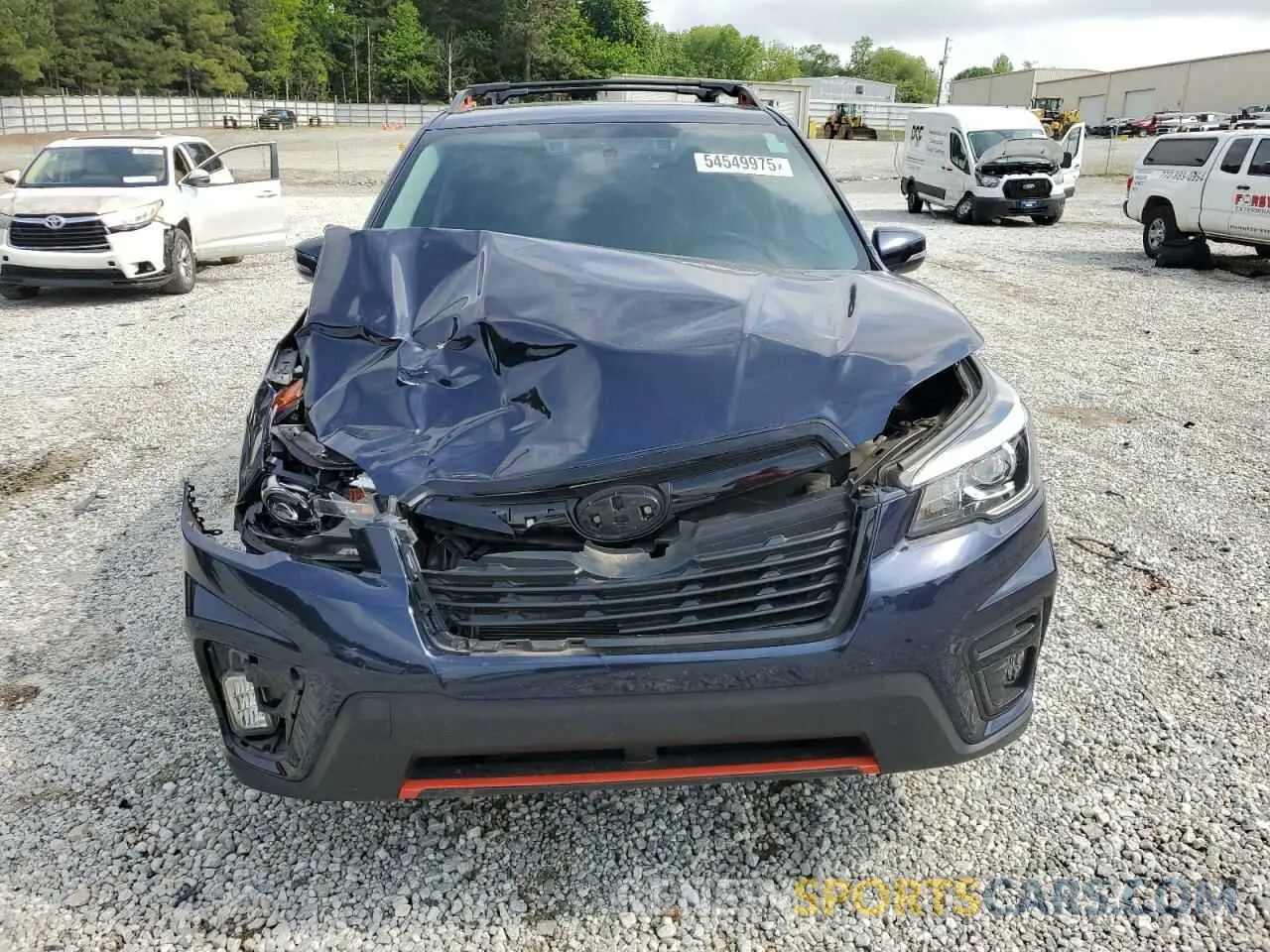 5 Photograph of a damaged car JF2SKARC2LH498599 SUBARU FORESTER 2020